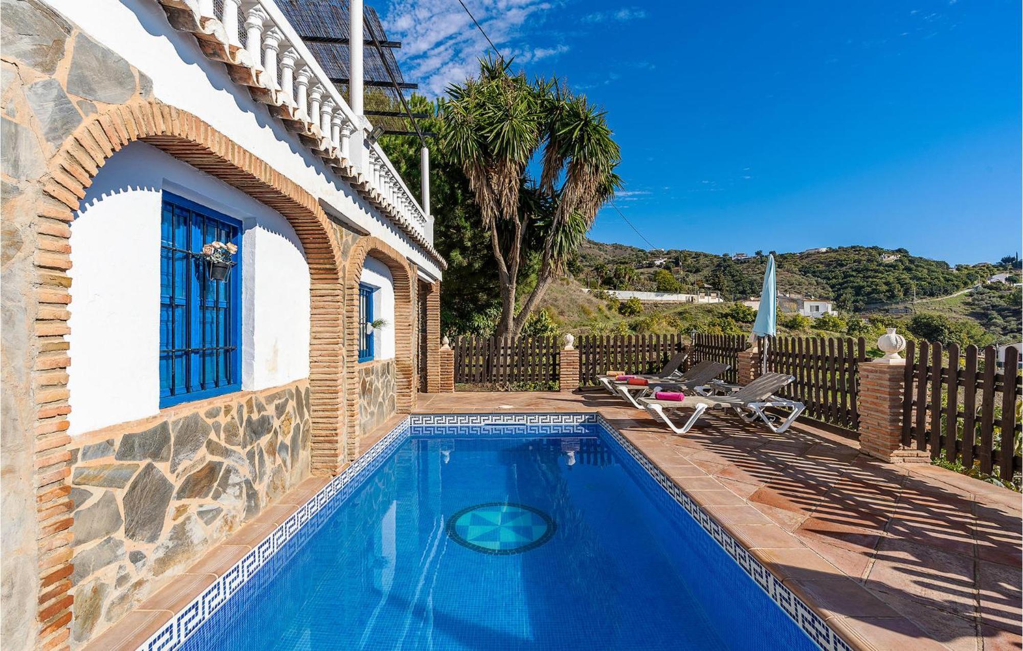Amazing Home In Frigiliana With Kitchen Exterior photo