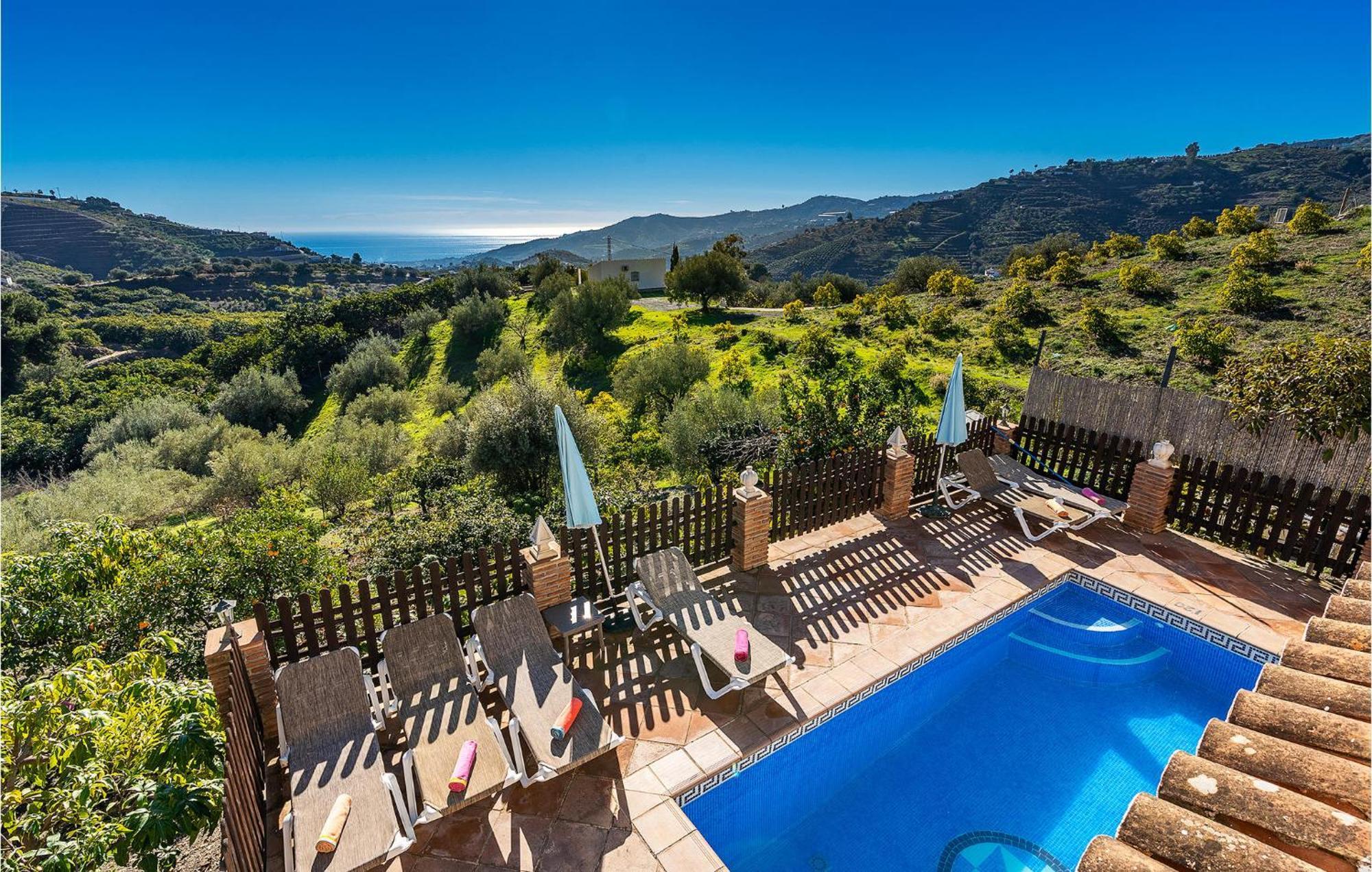 Amazing Home In Frigiliana With Kitchen Exterior photo