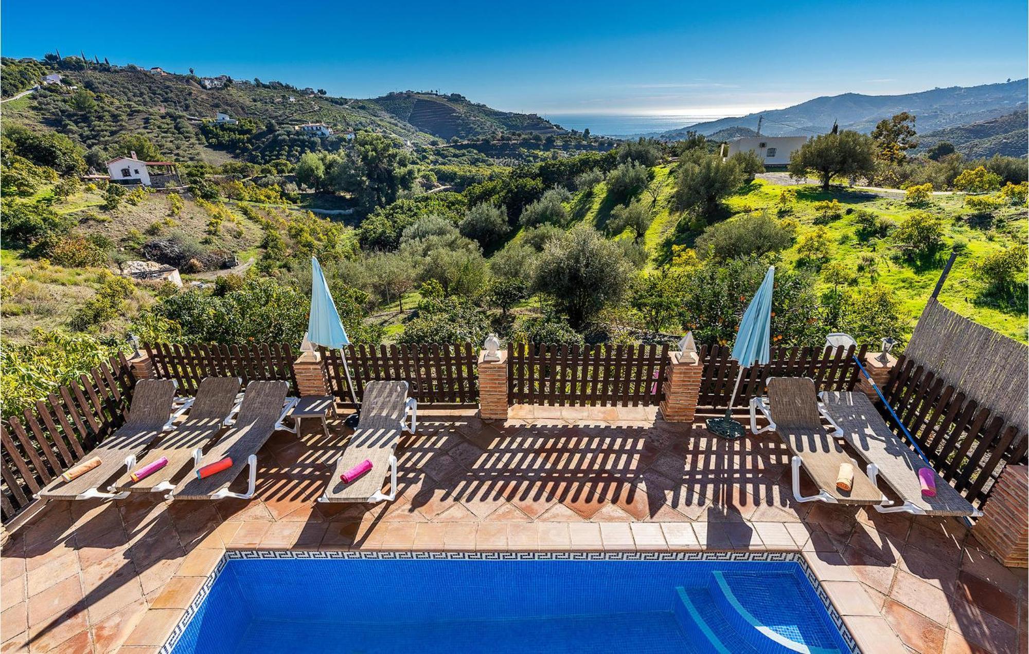 Amazing Home In Frigiliana With Kitchen Exterior photo