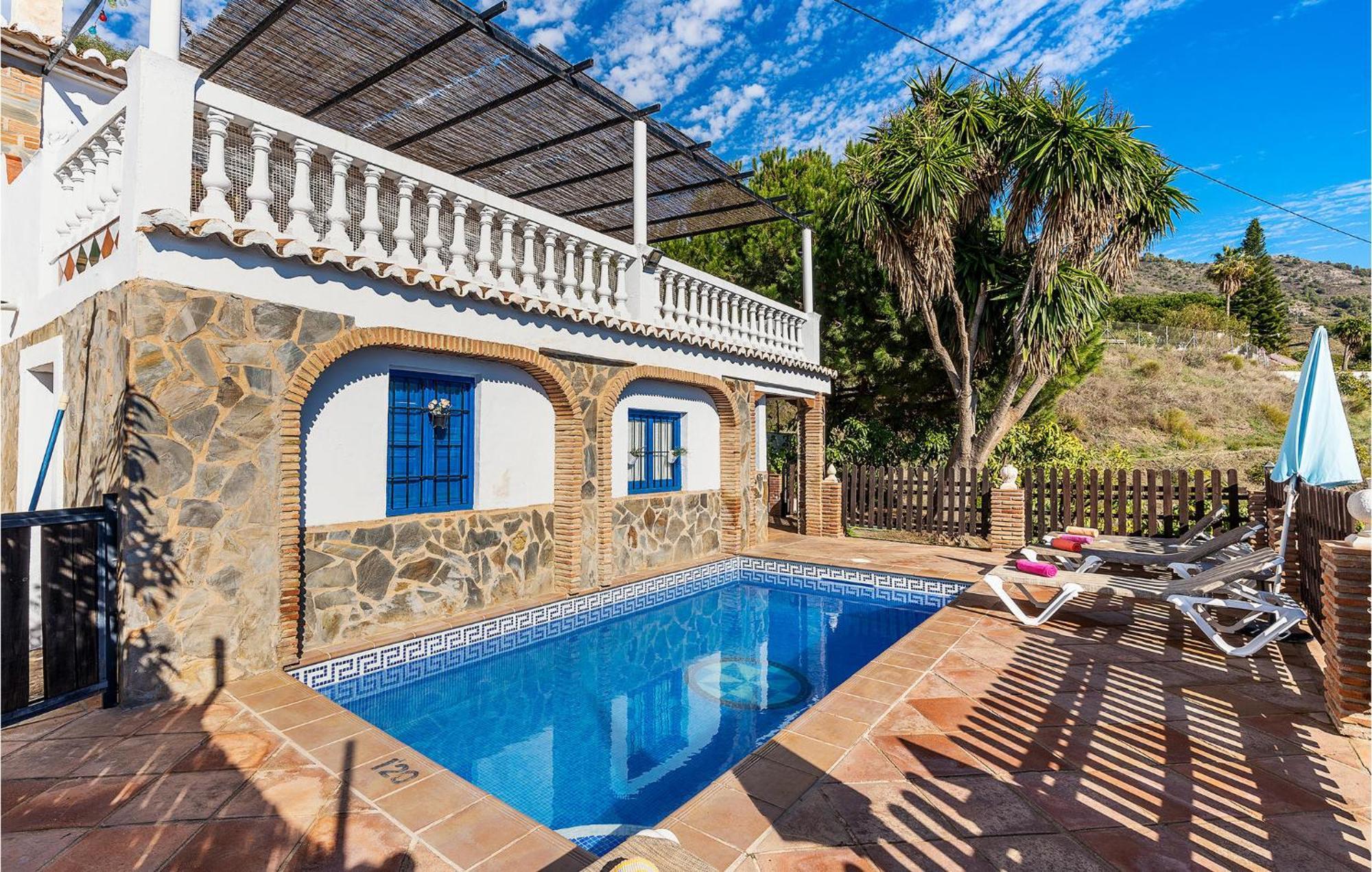 Amazing Home In Frigiliana With Kitchen Exterior photo